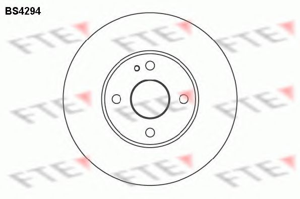 Тормозной диск FTE BS4294