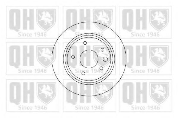 Тормозной диск QUINTON HAZELL BDC5032