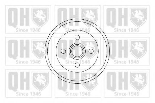 Тормозной барабан QUINTON HAZELL BDR111