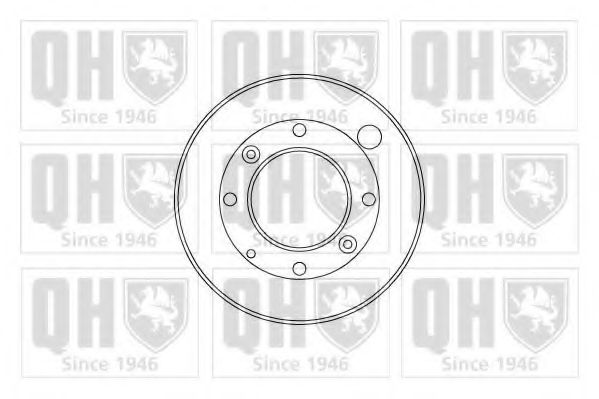 Тормозной барабан QUINTON HAZELL BDR555