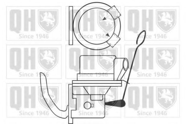 Топливный насос QUINTON HAZELL QFP115