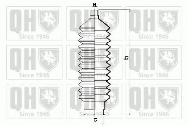 Комплект пылника, рулевое управление IPD 5450