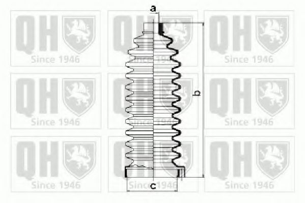 Комплект пылника, рулевое управление PEX 9107