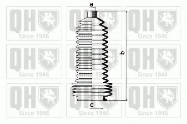 Комплект пылника, рулевое управление LEMFÖRDER 30215