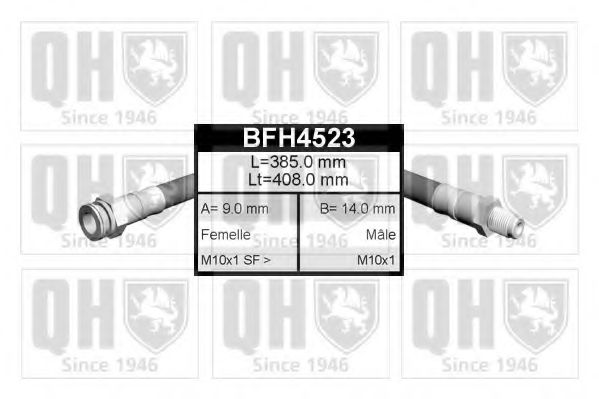 Тормозной шланг QUINTON HAZELL BFH4523