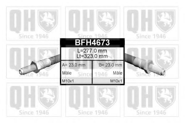 Тормозной шланг QUINTON HAZELL BFH4673