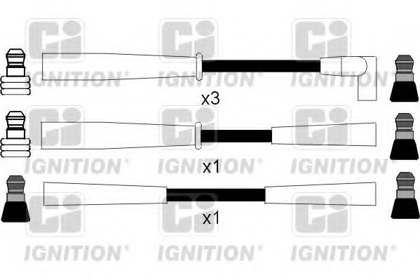 Комплект проводов зажигания QUINTON HAZELL XC120