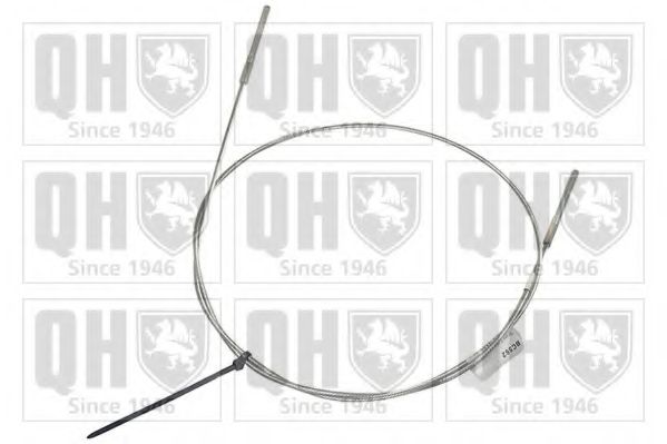 Трос, стояночная тормозная система QUINTON HAZELL BC562