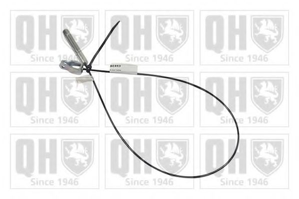 Трос, стояночная тормозная система QUINTON HAZELL BC853