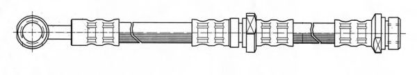 Тормозной шланг FERODO FHY3086