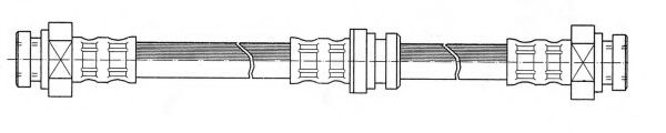 Тормозной шланг FERODO FHY3276