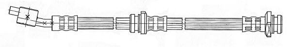 Тормозной шланг FERODO FHY3108