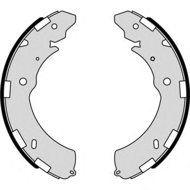 Комплект тормозных колодок BREMBO S 54 523
