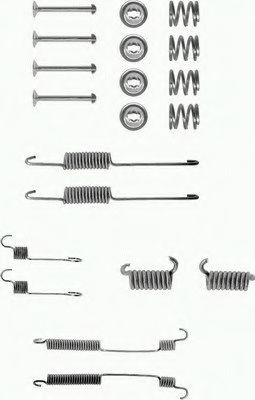 Комплектующие, тормозная колодка MINTEX MBA599