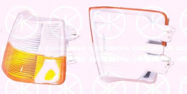 Фонарь указателя поворота KLOKKERHOLM 90400353