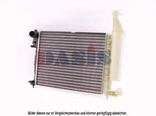 Радиатор, охлаждение двигателя AKS DASIS CNA2149