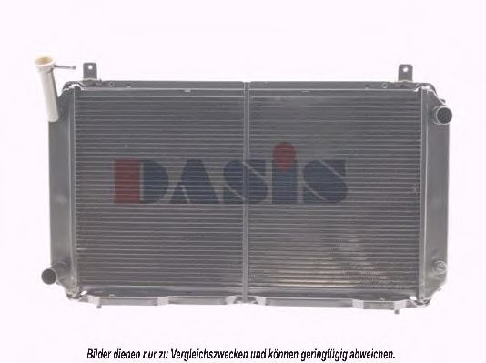 Радиатор, охлаждение двигателя AKS DASIS DN2084