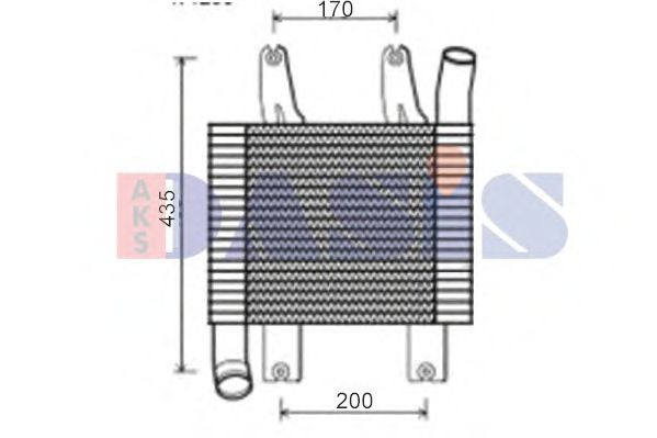 Интеркулер AKS DASIS 567002N