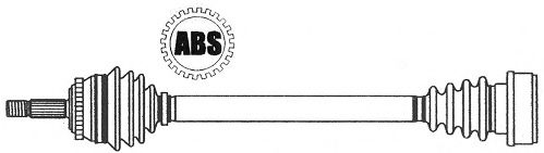 Приводной вал EKG 1261