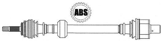 Приводной вал FARCOM 123134