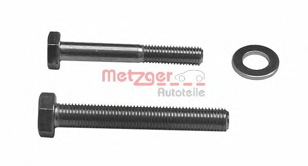 Монтажный комплект, рычаг независимой подвески колеса METZGER 55001418