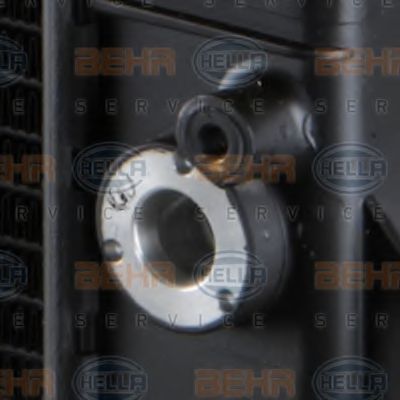 Радиатор, охлаждение двигателя BEHR SERVICE 2110243