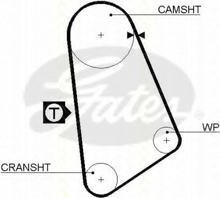 Ремень ГРМ PEX 202090