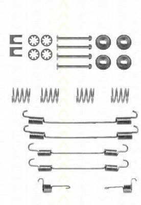 Комплектующие, тормозная колодка TRISCAN 8105 102578