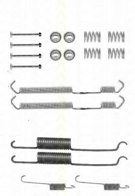 Комплектующие, тормозная колодка TRISCAN 8105 152553