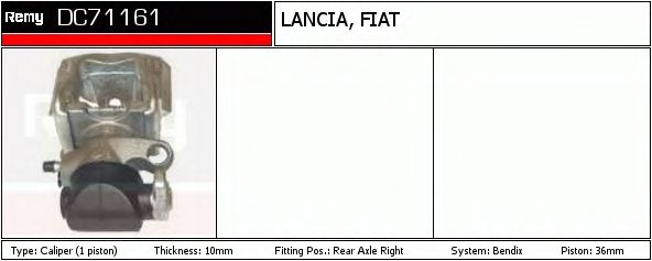 Тормозной суппорт DELCO REMY DC71161
