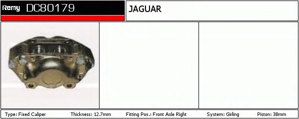 Тормозной суппорт DELCO REMY DC80179