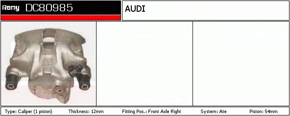 Тормозной суппорт DELCO REMY DC80985