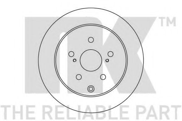 Тормозной диск NK 204546