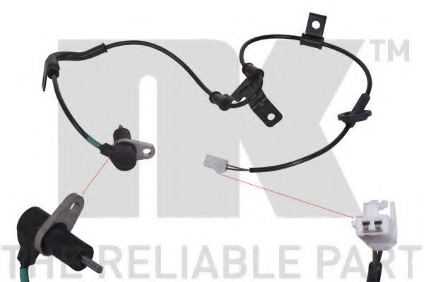 Датчик, частота вращения колеса NK 293440