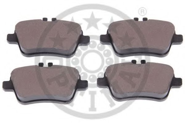 Комплект тормозных колодок, дисковый тормоз OPTIMAL 12606