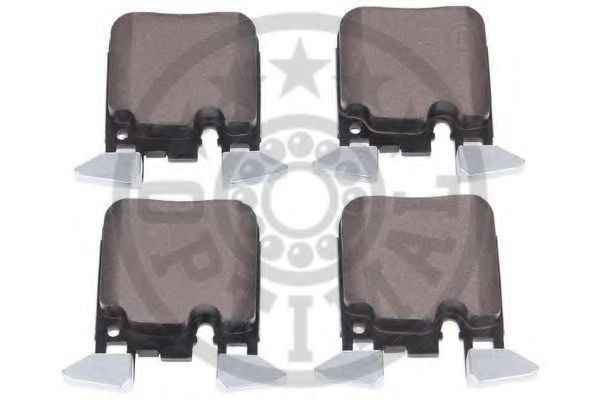 Комплект тормозных колодок, дисковый тормоз OPTIMAL 25029