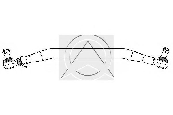 Поперечная рулевая тяга SIDEM 14331