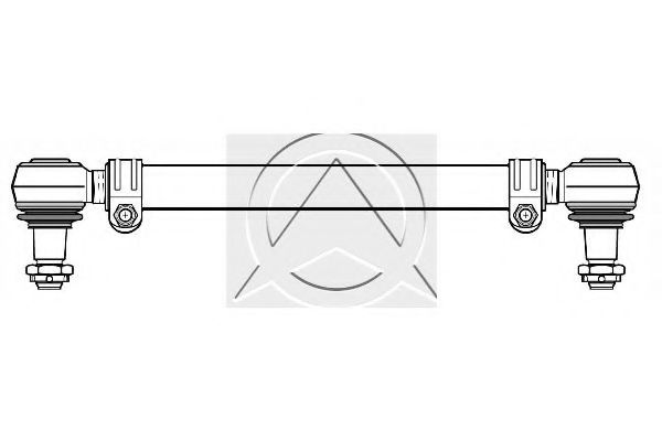 Поперечная рулевая тяга SIDEM 501030