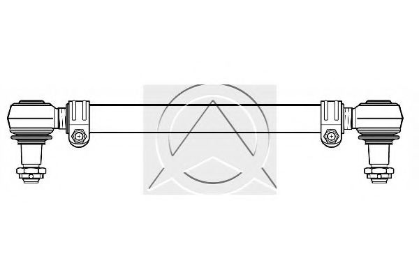 Продольная рулевая тяга SIDEM 6033