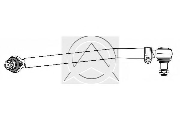 Поперечная рулевая тяга SIDEM 685637