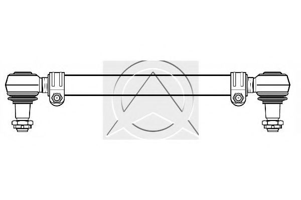 Продольная рулевая тяга SIDEM 686634