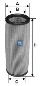 Воздушный фильтр UFI 27.779.01