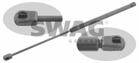 Газовая пружина, крышка багажник SWAG 80 92 9293
