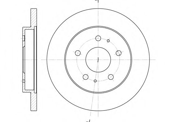 Тормозной диск REMSA 61143.00