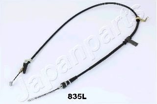 Трос, стояночная тормозная система JAPANPARTS BC-835L