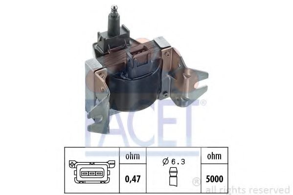 Катушка зажигания FACET 9.6128