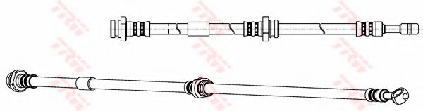 Тормозной шланг TRW PHD968