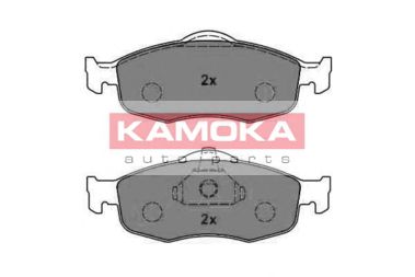Комплект тормозных колодок, дисковый тормоз KAMOKA JQ1011768
