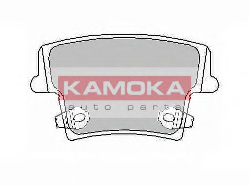 Комплект тормозных колодок, дисковый тормоз KAMOKA JQ101132