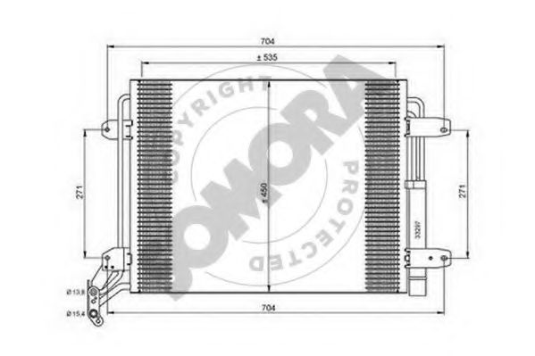 Конденсатор, кондиционер SOMORA 359060